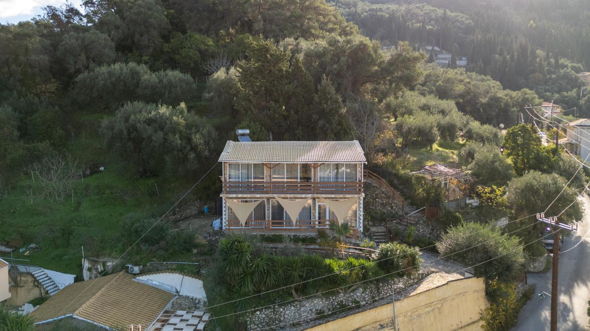 Villa- Nefeli Agios Gordios  Eksteriør billede